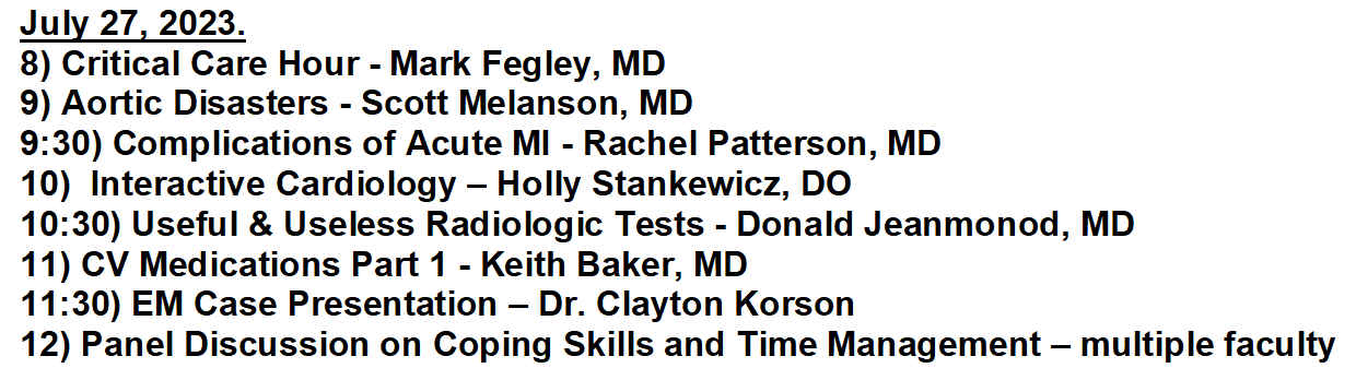 A close-up of a list of medical personnelDescription automatically generated